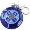 Breloc Suma de 10, amuletă feng shui de multiplicare noroc, metal solid de calitate albastru 12 cm