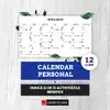 Calendar personal 12 luni, instrument util care indica zi de zi ce activitate este benefica