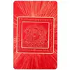 Card Trei Gardieni, amuletă feng shui de protecție împotriva celor trei ucideri, model 2023 plastic roșu 8 cm