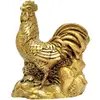 Cocos feng shui pe munte de aur, remediu pentru castiguri si inlaturare energii negative, statueta auriu, 9,5cm