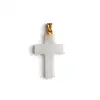 Pandantiv cruciuliță albă Jad