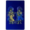 Card 3 gardieni ai ușii cu toiagul Ksitigarbha, polimer
