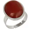 Inel Carneol, piatră a succesului și a energiei pozitive, oval roșu 2 cm