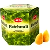 Conuri backflow parfumate Patchouli, 40 buc original HEM profesional, cu eliberare de fum, aroma orientală
