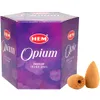 Conuri backflow Opium parfumate 40 buc, original HEM profesional, aroma orientala