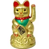 Pisica Feng Shui, Maneki Neko simbol de noroc la bani si protectie, auriu sau alb
