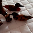 Rațe mandarine, pentru dragoste și căsătorie, set 2 buc. lemn 5 cm