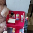 Matrioska, papusi rusesti pentru prosperitate, nunațe roșu roz11 cm
