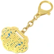 Breloc Nemuritori, amuletă feng shui pentru protecție împotriva certurilor și conflictelor, metal de calitate 9 cm