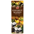 Betisoare parfumate Cocos Mango, gama HEM profesional Coconut Mango pentru eliminarea stresului si pace interioara, 20 buc
