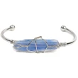 Bratara rigida cuart albastru
