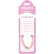 Set Bratara Cuart roz cu felicitare personalizata
