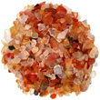 Carneol spartura decor, cristale pentru succes si energie pozitiva, piatra semipretioasa 1-3 mm rosu 26g
