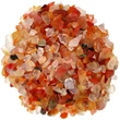Carneol Spartura decor, cristale pentru succes si energie pozitiva, piatra semipretioasa 1-3 mm rosu 26g