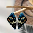 Cercei fluture aripi, piele ecologică