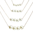 Colier perle multilayer