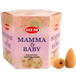 Conuri backflow Mama si copilul, parfumate pentru fantani cu fum si relaxare, gama HEM profesional 40 buc