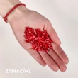 Coral pietre semipretioase, cristale pentru eliberarea energiilor negative, spartura decor 1-3 mm rosu 26g