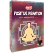 Cupe Carbuni cu Tamaie Vibratie Pozitiva pe suport ardere din ceramica, rasina naturala gama HEM profesional Positive Vibration, 10 cupe