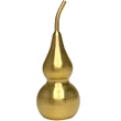 Wu Lou pentru sanatate, obiect feng shui impotriva bolilor si accidentelor, decor metal cu fir rosu 8 cm