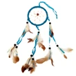 Dream catcher 1 cerc, ornament protectie cosmar, capcana vise diverse culori