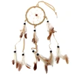 Dream catcher 1 cerc, ornament protectie cosmar, capcana vise diverse culori