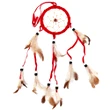 Dream catcher 1 cerc, ornament protectie cosmar, capcana vise diverse culori