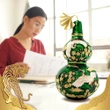 Wu Lou Cocor Verde, obiect feng shui pentru evolutie, noi oportunitati si protectie impotriva relatiilor rupte, metal
