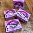 Conuri parfumate Salvie Roz, gama profesionala HEM Sage, aroma florală set 10 conuri aromaterapie cu suport metalic inclus