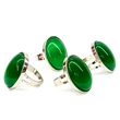 Inel agat verde