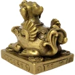 Pi Yao sau Sui Po, obiect feng shui protectie impotriva energiilor negative si a bolilor, statueta auriu, 7,5 cm