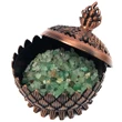 Aventurin spartura decor, pietre semipretioase pentru succes in afaceri, piatra verde 26g