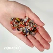 Pietre semipretioase mixt, spartura decor 1-3 mm, multicolor 26g