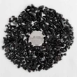 Onix spartura decor, piatra semipretioasa pentru forta interioara, cistale 1-3 mm negru 26g