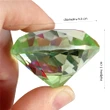 Set 12 pietrele dorințelor, cristale Feng Shui de prosperitate, formă diamant k9 45 mm