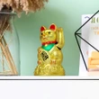 Pisica Feng Shui, Maneki Neko simbol de noroc la bani si protectie, auriu sau alb