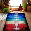 Prosop 7 chakra culori si ideograme, pentru saltea de yoga, cu absorbtie ridicata si moale la atingere, 150 cm