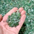 Aventurin spartura decor, pietre semipretioase pentru atragerea norocului, 50 gr verde