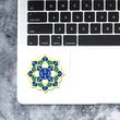 Sticker de protecție cu Silaba HUM, autocolant 5 cm