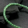 Set bratara Aventurin cu felicitare personalizata, piatra pentru succes financiar 6 mm verde, elastic femei brabati