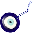 Amuleta Ochi Norocos pentru protectie, 7.5 cm albastru