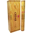 Betisoare parfumate Lemn de Cedru, HEM gama profesionala Mystical Cedar pentru purificarea spatiilor, 20 buc