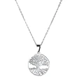Copacul Vieții pandantiv cu lănțisor argintiu, amuletă pentru dezvoltare și exprimarea sentimentelor, 30 mm