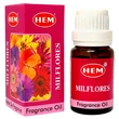 Uleiul Milflores din gama de aromaterapie  profesionala Hem pentru atmosfera primitoare, relaxare, distractie, HEM Fragrance Oil 10 ml
