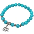 Bratara elefant cu trompa in sus, amuleta pentru prosperitate si dragoste