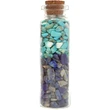 Pietre semipretioase Turcoaz si Lapis Lazuli, sticla cilindrica cu dop de pluta, 40 g