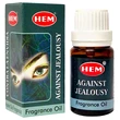 Ulei Contra geloziei din gama profesionala Hem pentru aromaterapie, alunga ghinionul si a energiile negative, HEM Against Jealousy Fragrance Oil 10 ml