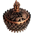 Vasul Abundentei, obiect feng shui cu 8 simboluri norocoase pentru atragerea banilor, metal bronz