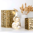 Wu Lou Cocor Alb, obiect feng shui pentru relatii armonioase si noroc, metal