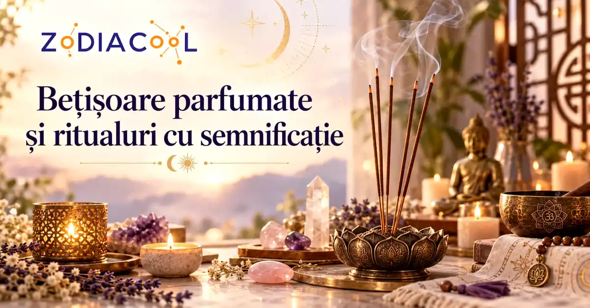 Bețișoare parfumate și ritualuri cu semnificație